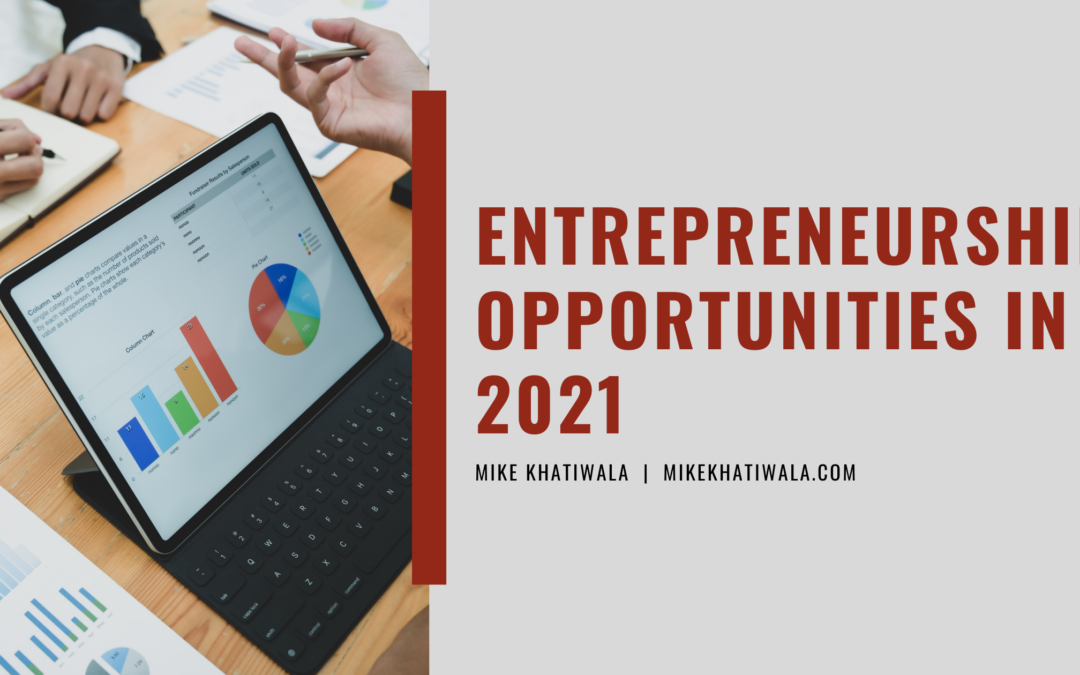 Mike Khatiwala Entrepreneurship Opportunities In 2021